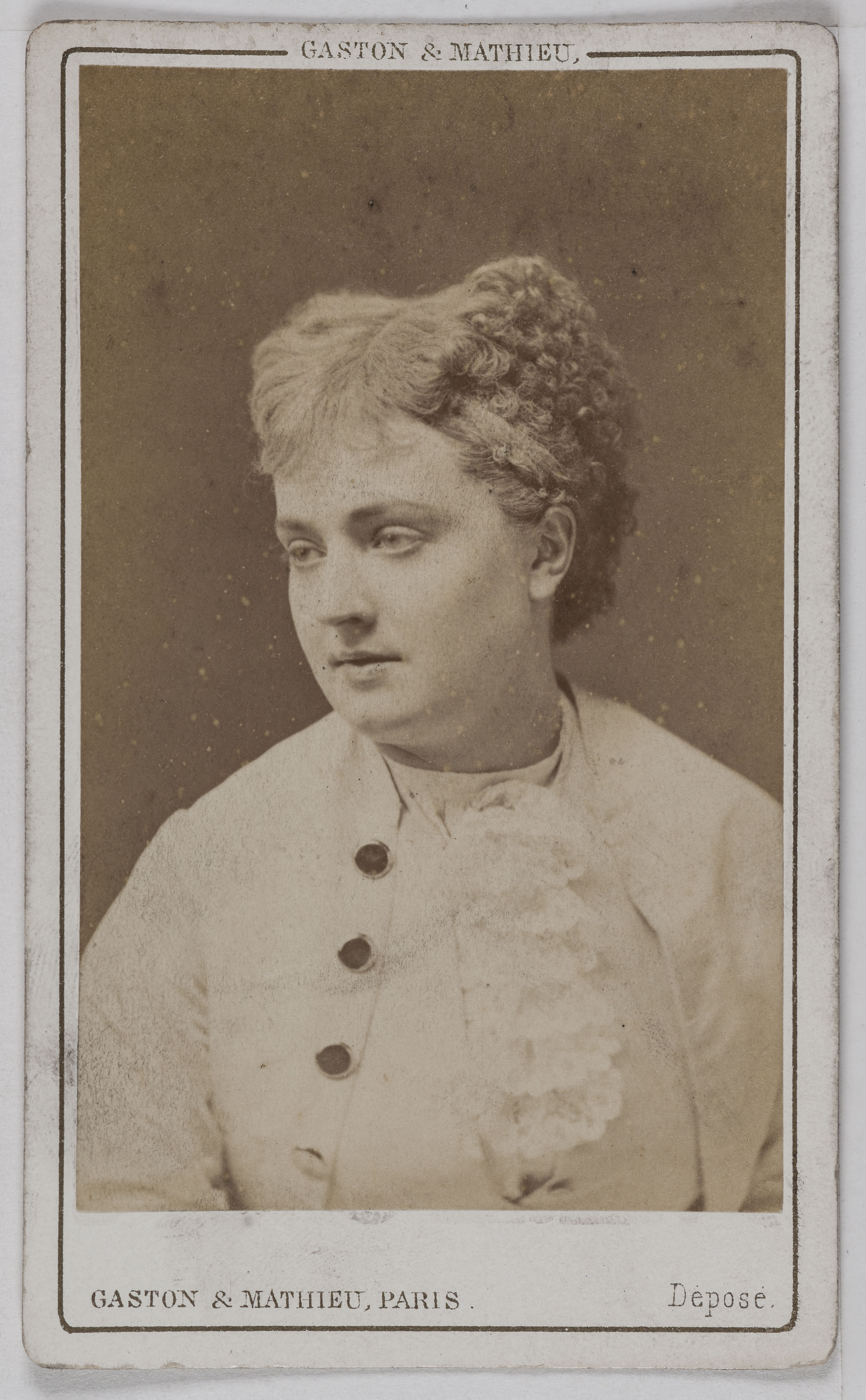 Gaston & Mathieu, Portrait de Marie Rose, (actrice)