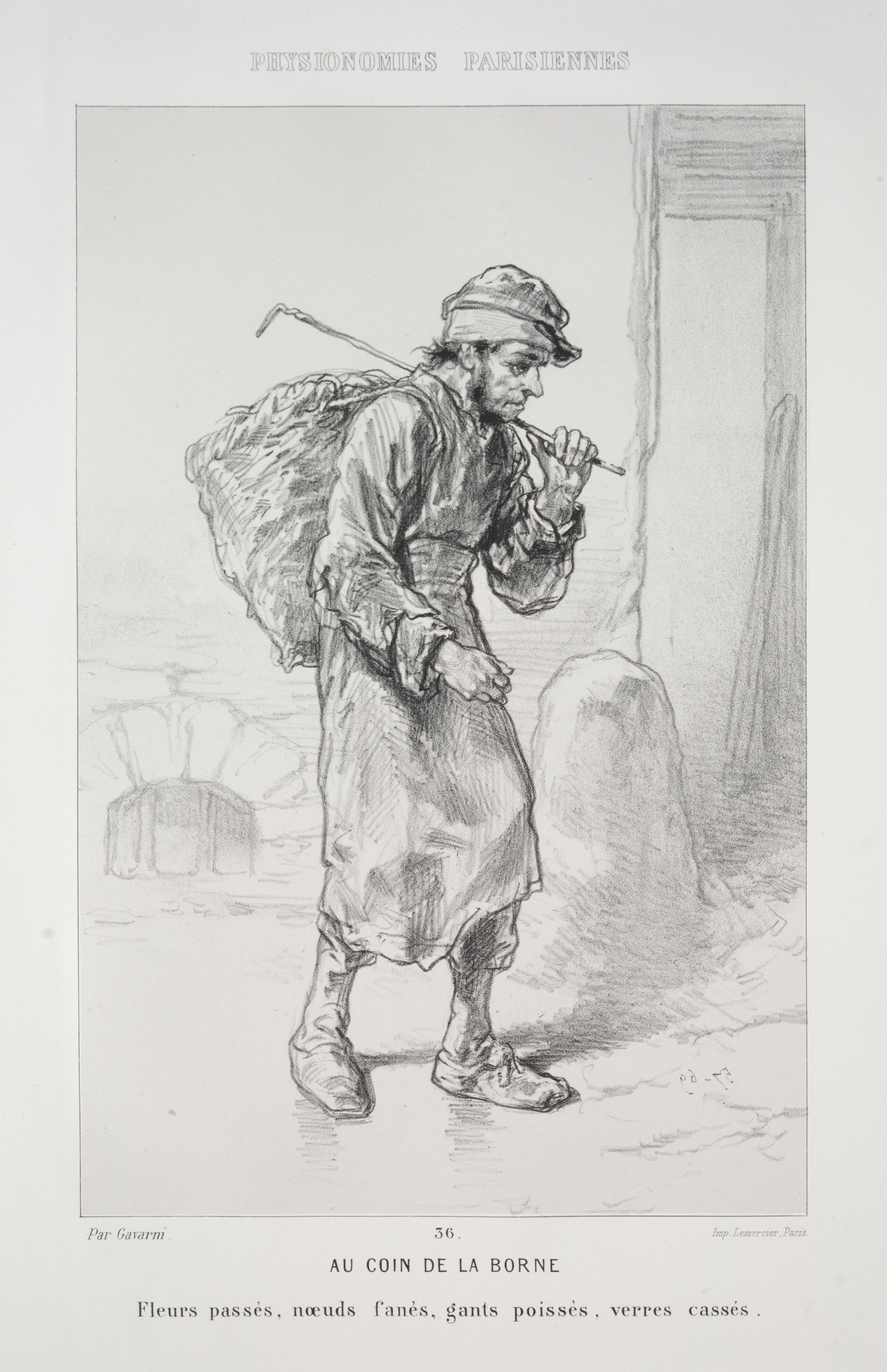 Paul Gavarni, Au Coin de la Borne
