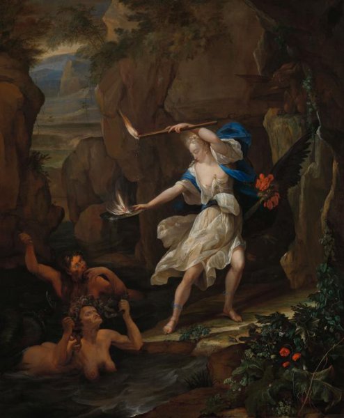 Eglon van der Neer, Circe Punishes Glaucus by Turning Scylla into a Monster