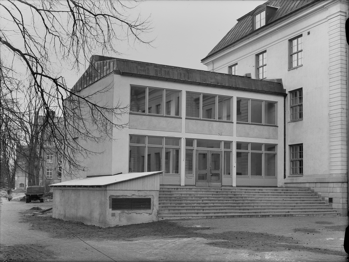 Paul Sandberg, "Cyklotronen mäktigt vetenskapligt instrument", från invigningen av Gustaf Werners institut för kärnkemi, Kåbo, Uppsala december 1949