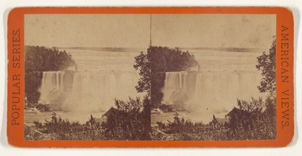Edward and Henry T. Anthony & Co., Terrapin Tower and Horse Shoe Falls from Canada Side.