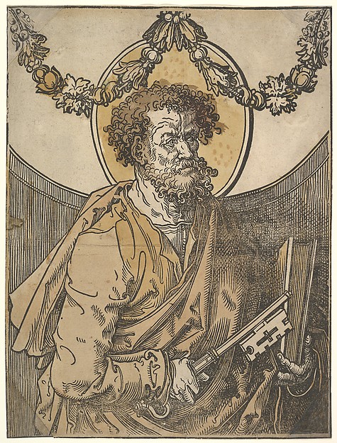 Lucas van Leyden, Saint Peter