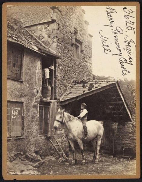 Francis Frith, Torquay.  Berry Pomeroy Castle Mill