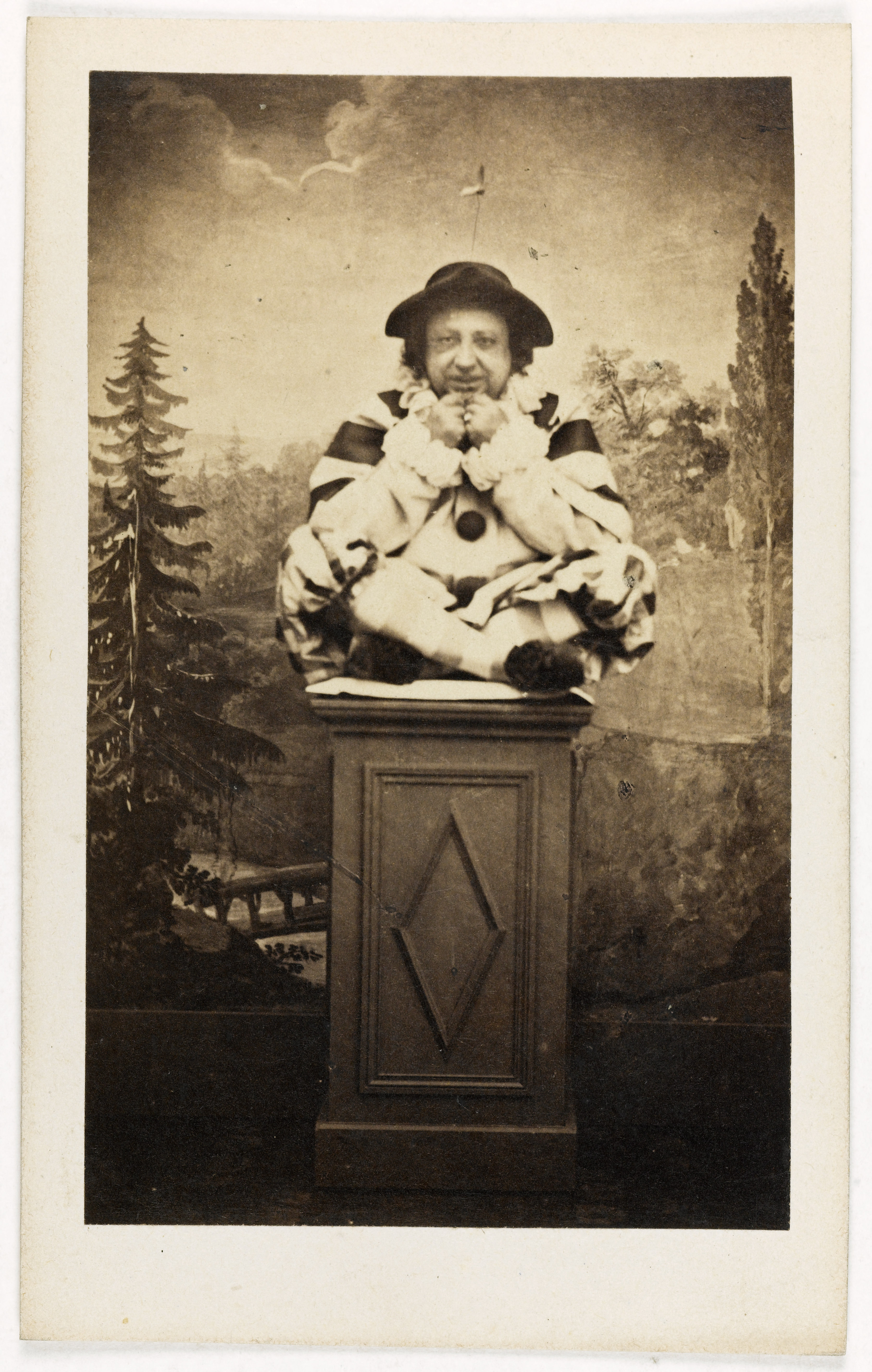 Anonyme, Portrait de Tourtois, acteur