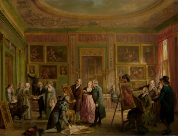 Adriaan de Lelie, De kunstgalerij van Josephus Augustinus Brentano