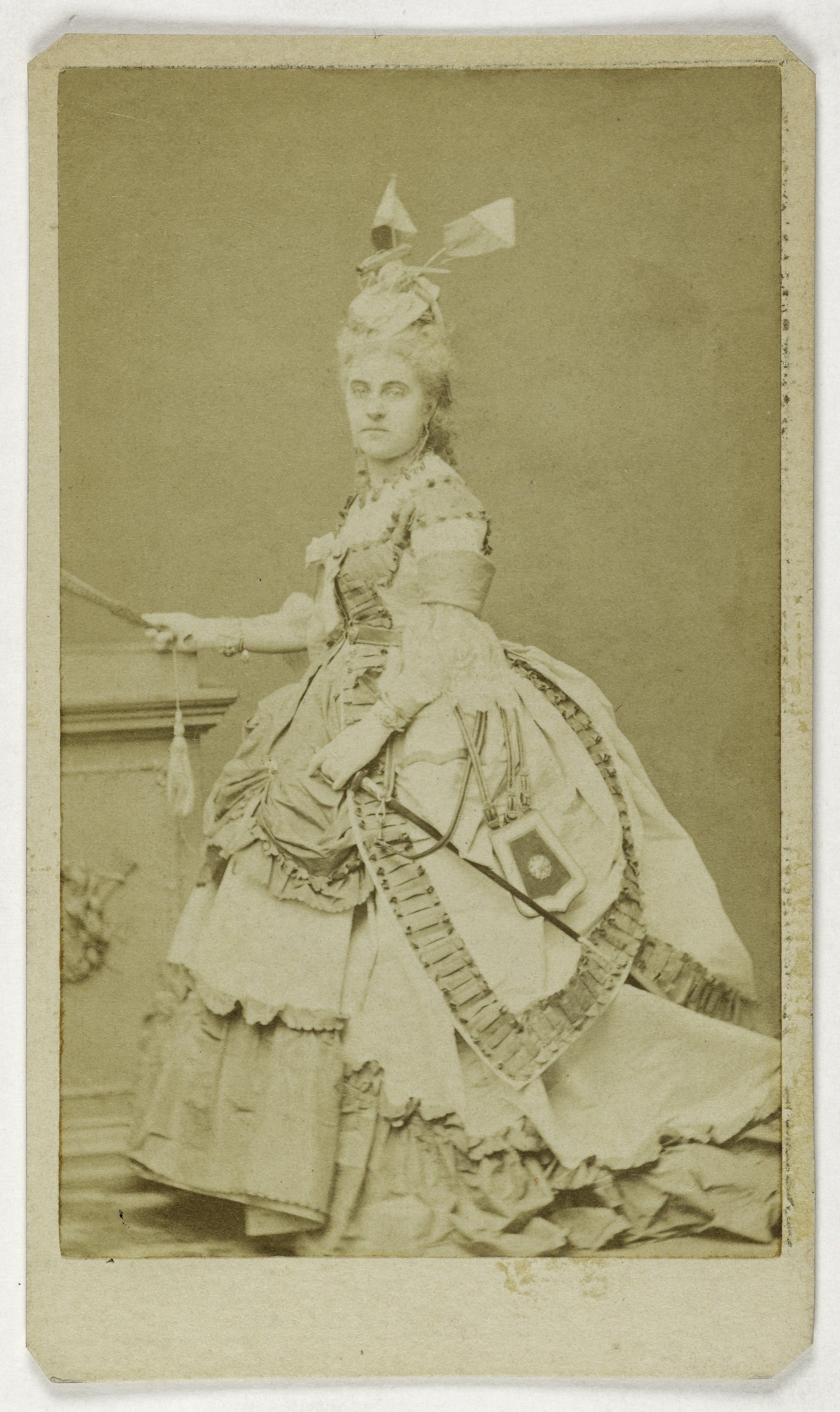 Anonyme, Portrait de Herber, (actrice au théâtre de la Gaité)