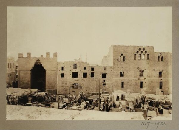 K.A.C. Creswell, The palace of Mamluk Amir Yashbak min Mahdi originaly built by Amir Qawsun, Cairo