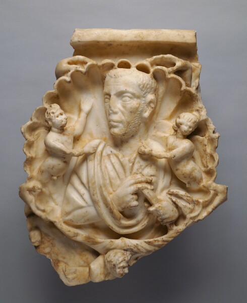 Unknown, Roman Sarcophagus Fragment