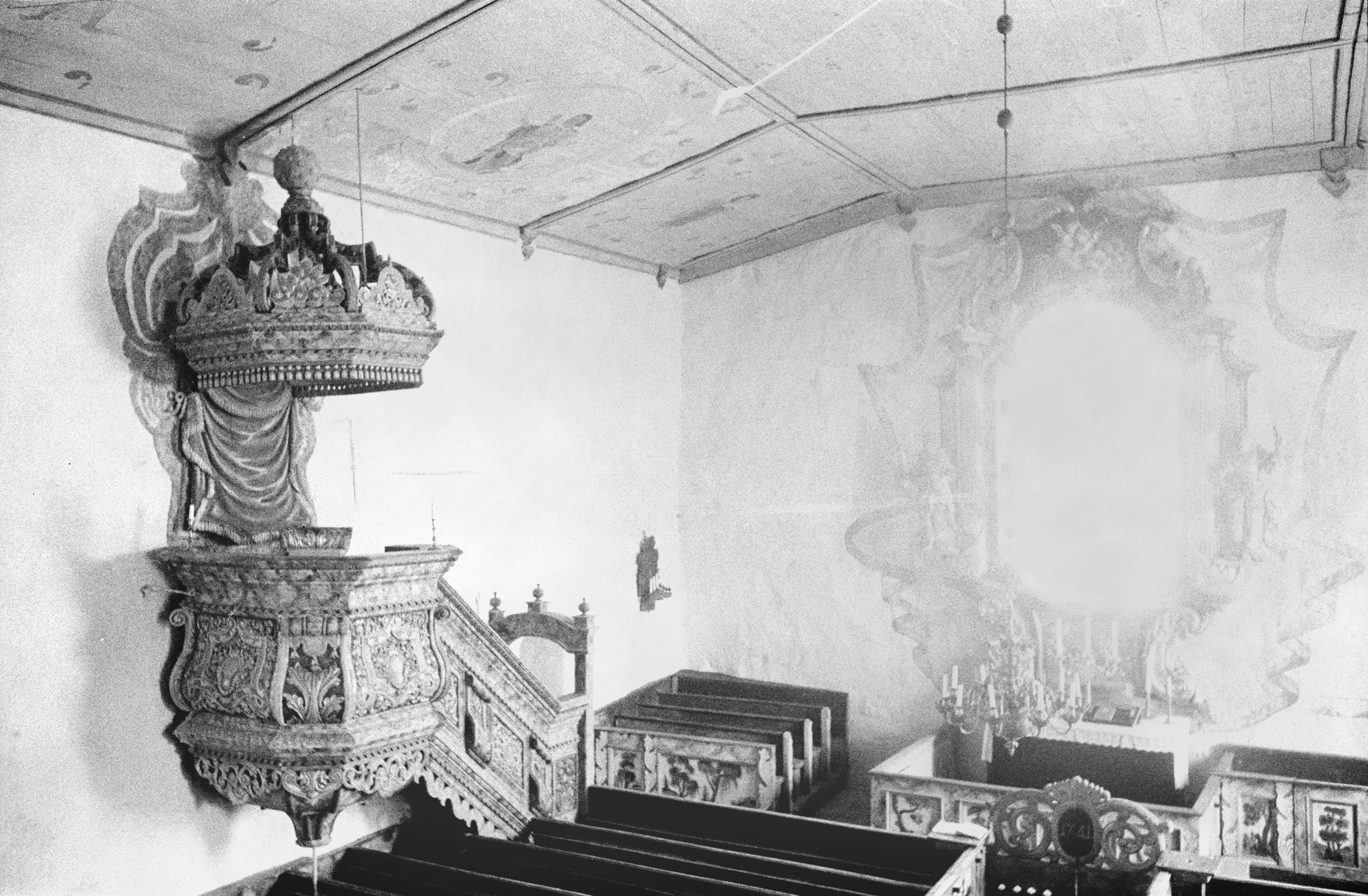 Bertil Berthelson, Vibyggerå gamla kyrka