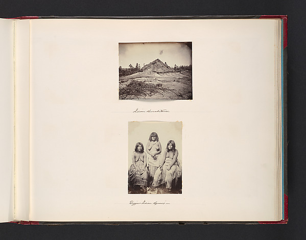 John Thomson, Indian Sweat House; Digger Indian Squaws