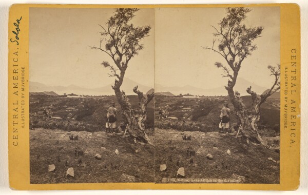 Eadweard J. Muybridge, Solola, Lake Atitlan in the distance.