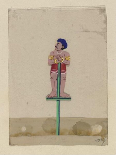 Unknown, One of twelve paintings of occupations, mainly entertainers.