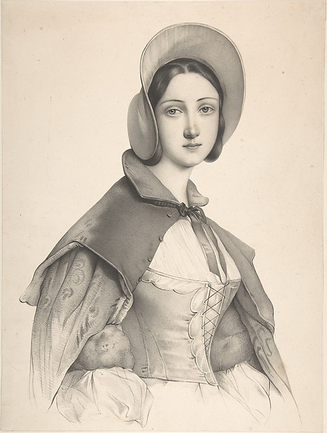 Anonymous, French, 19th century, Portrait of a Woman