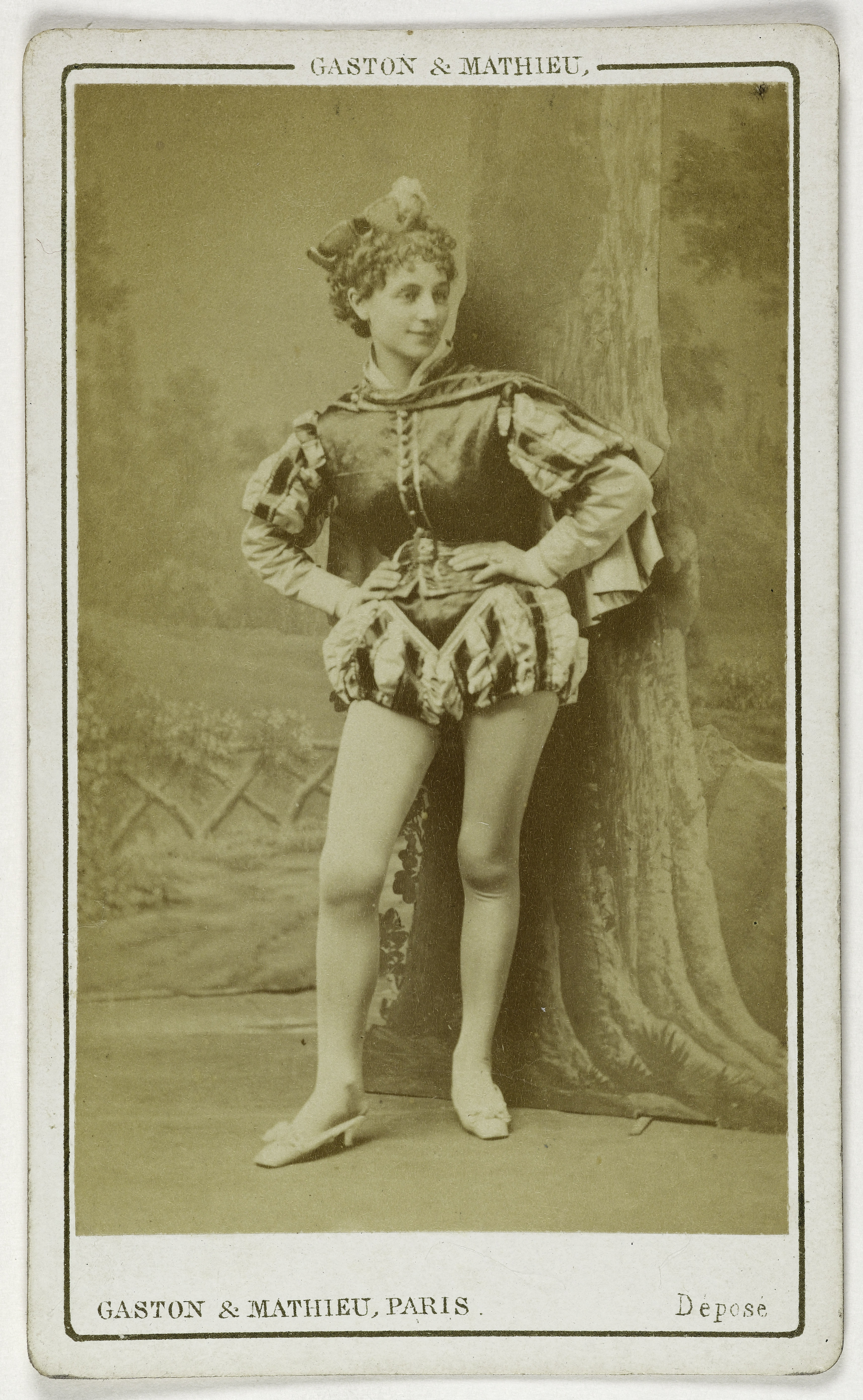 Gaston & Mathieu, Portrait d'Irmine, actrice