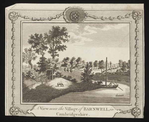 Unknown, A View Near the Village of Barnwell, in Cambridgeshire