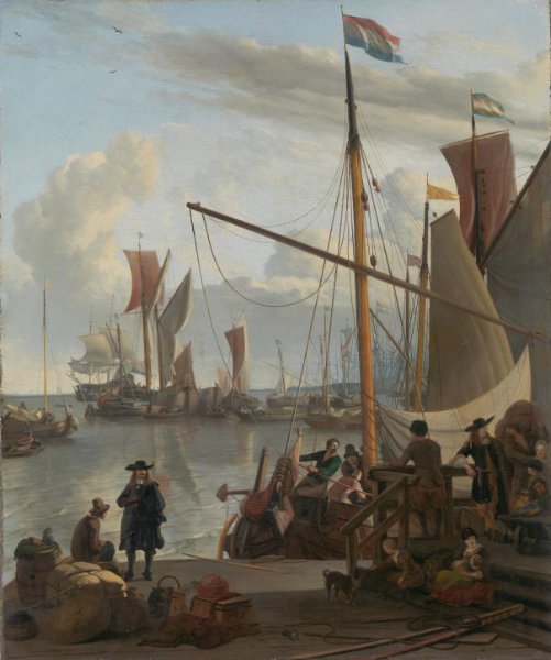 Ludolf Bakhuysen, Het IJ bij Amsterdam