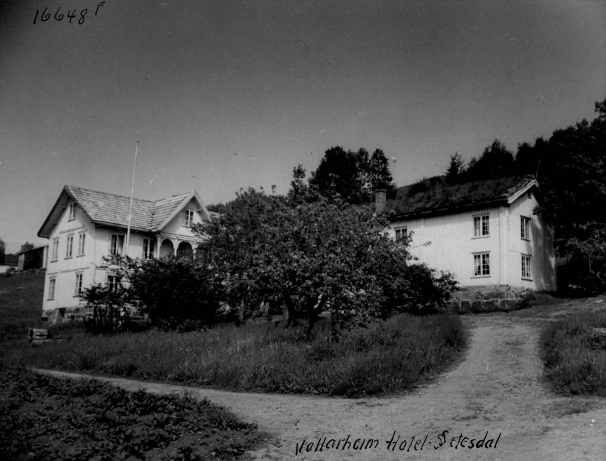 Anders Beer Wilse, Vallarheim Hotell