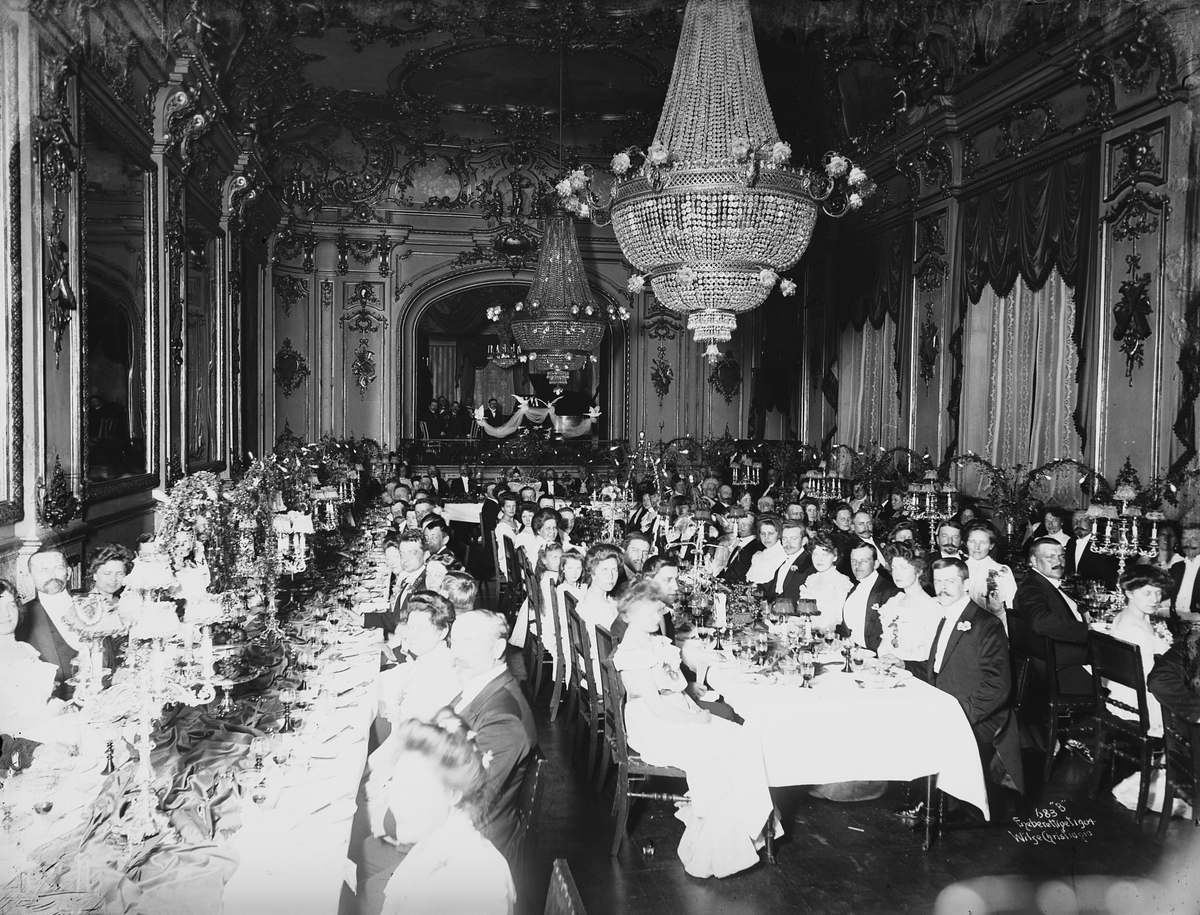 Anders Beer Wilse, Prot: Berg-Søberg Bryllupp Grand hotel 14/5