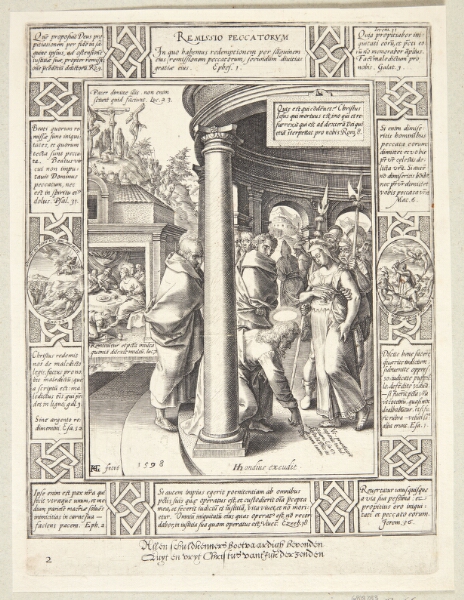 Hendrick Goltzius, Syndernes forladelse