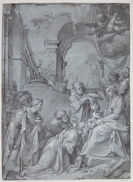 Bartholomeus Spranger, Hyrdernes tilbedelse