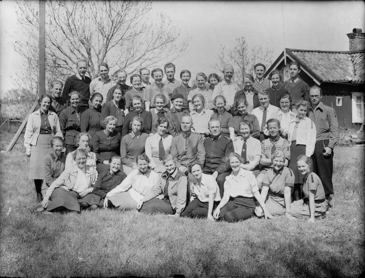 Skötsner-Edhlund, Grupporträtt, Östhammar, Uppland