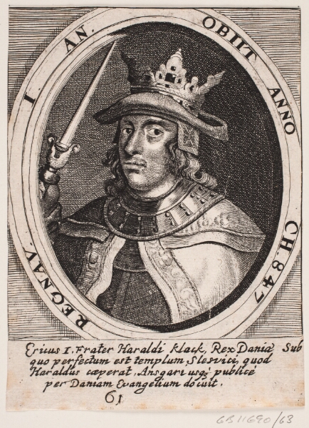Albert Haelwegh, Kong Erik I