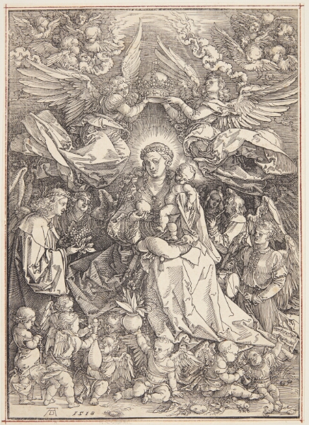 Albrecht Dürer, Madonna, englenes dronning