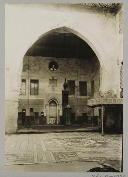K.A.C. Creswell, Qibla iwan (sanctuary) of the madrasa of al-Mu‘ini, Damietta