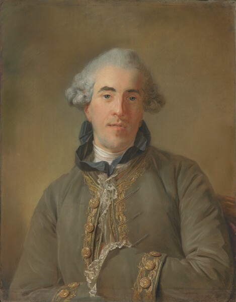 Jean-Baptiste Perronneau, Portrait of Théophile Van Robais