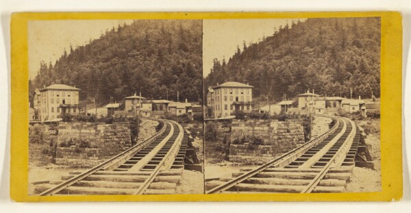 Edward and Henry T. Anthony & Co., Railroad Bridge over the Juniata at Tyrone. [Pennsylvania Central R.R.]
