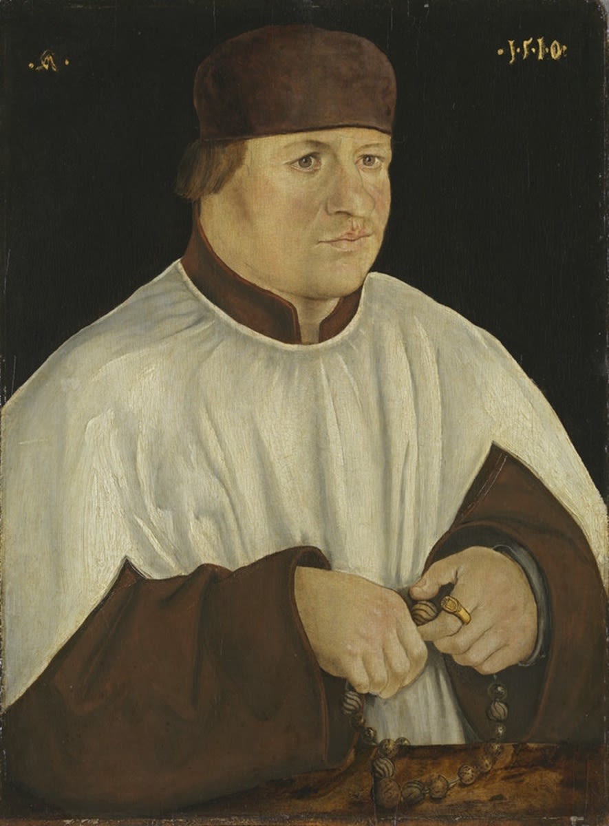 Unknown artist, Portrait of an unknown cleric