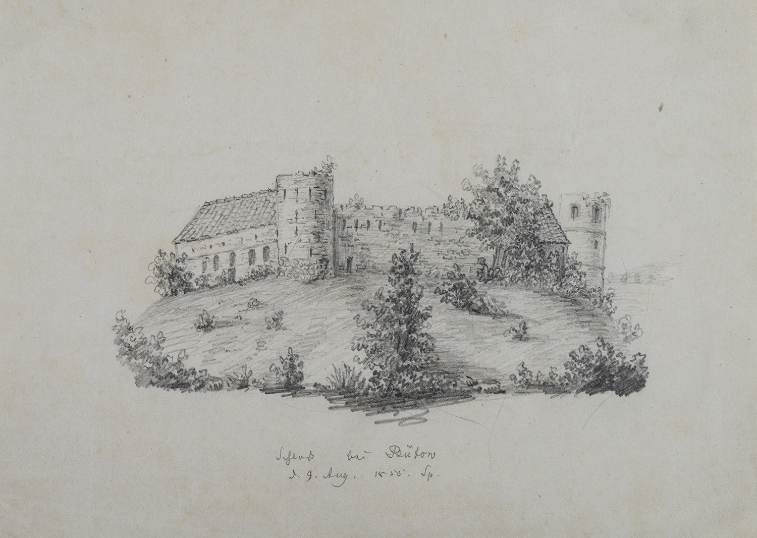Rudolf Lutter, Bütow (Pommern) [Bytów]: Burg des Deutschen Ordens