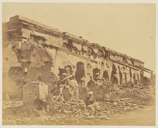 Felice Beato, [General Wheeler's Entrenchment At Cawnpore]