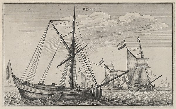 Wenceslaus Hollar, Boÿers (Dutch Cargo Ship)
