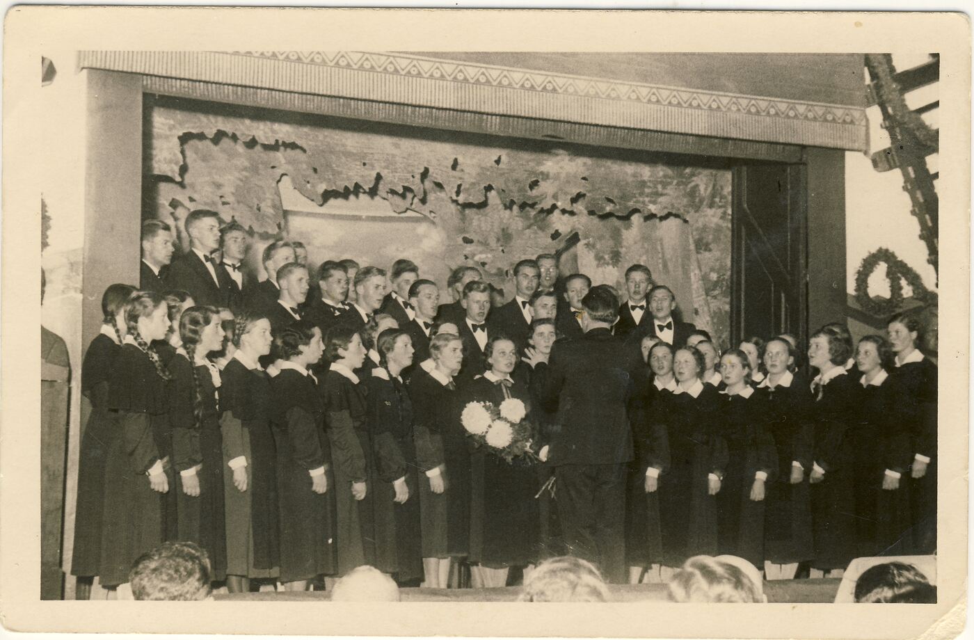 M. Tomalunas, Tauragės mokytojų seminarijos choristų koncertas Rygos lietuviams