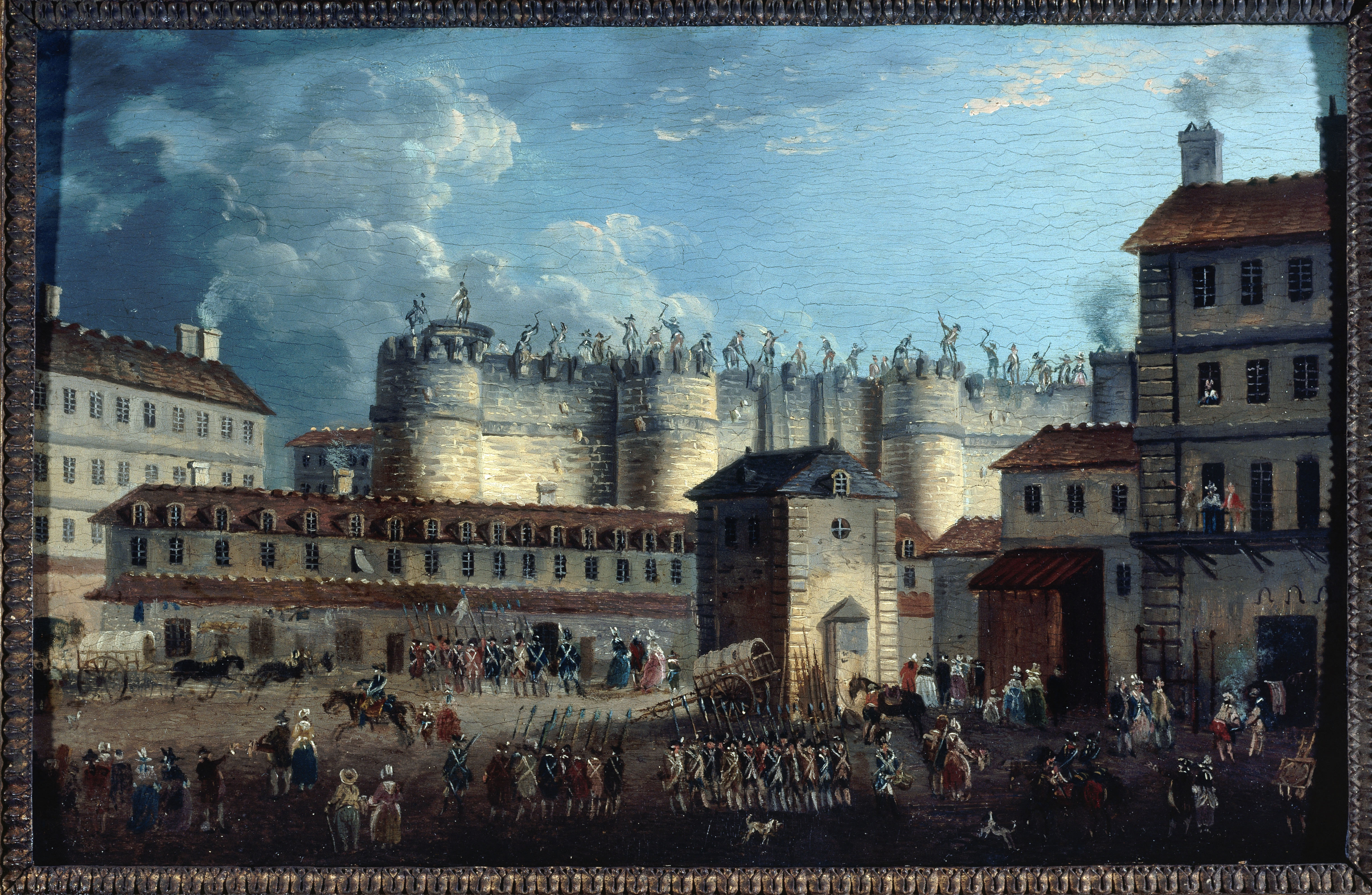 Pierre-Antoine Demachy, Démolition de la Bastille, le 17 juillet 1789