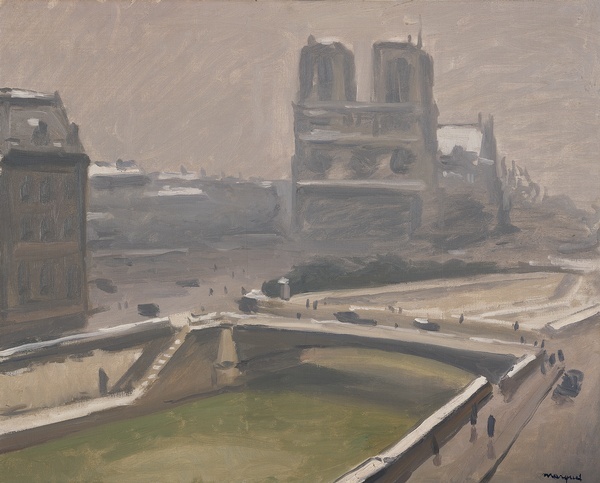 Pierre Léopold Albert Marquet, Notre-Dame de Paris sous la neige