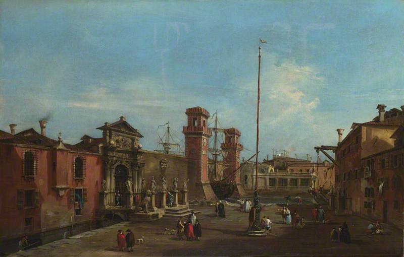 Francesco Guardi, Venice: The Arsenal