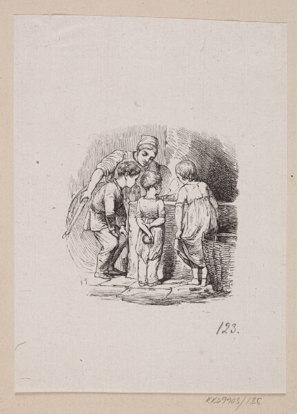 H.P. Hansen, Illustration til "Hørren" i H.C. Andersen, "Eventyr og Historier", Bind 2