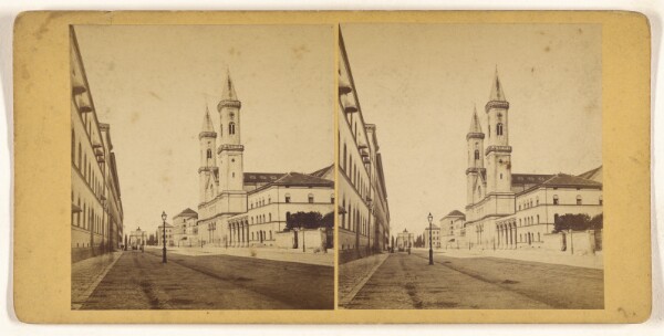 Unknown, Munchen. Die Ludwigskirche.