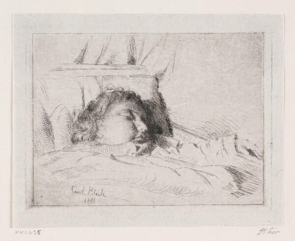 Carl Bloch, Det sovende barn