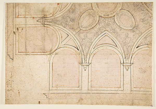 Giorgio Vasari, Design for the Ceiling Decoration in Vasari's House in Arezzo