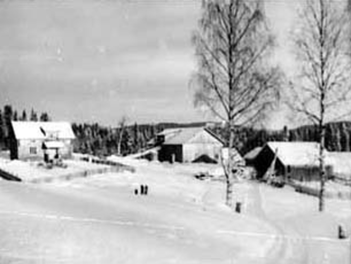 Anno Domkirkeodden, EKSTERIØR: SMÅBRUK, BRENNHAUGEN, VINTER, VALLSET