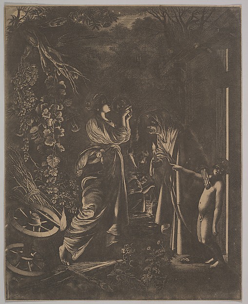 Wenceslaus Hollar, Ceres Seeking Her Daughter or Ceres and Stillio