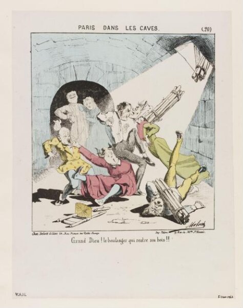 Colomb, B. (Moloch), Paris Dans Les Caves