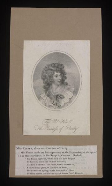 Unknown, The Countess of Derby