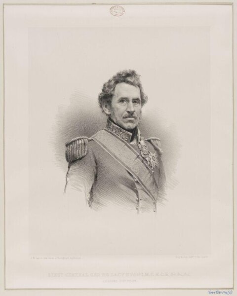 Roger Fenton, Liuet.-General Sir de Lacy Evans (1787-1870)