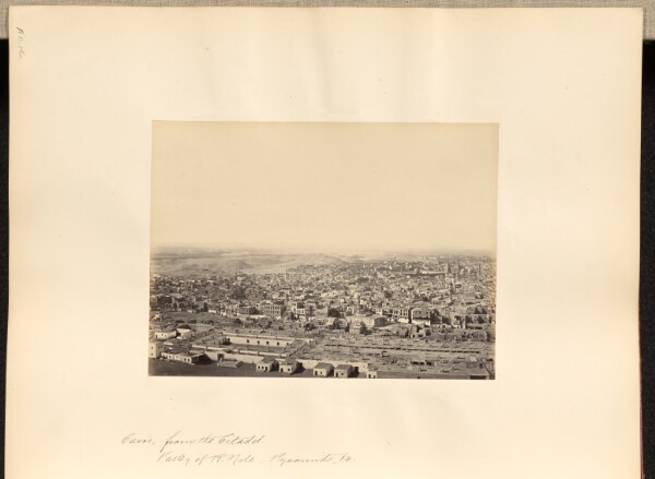 Francis Frith, Cairo, from the Citadel. Valley of R. Nile, Pyramids, &c.