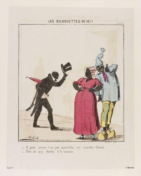 Colomb, B. (Moloch), Les Silhouettes De 1871