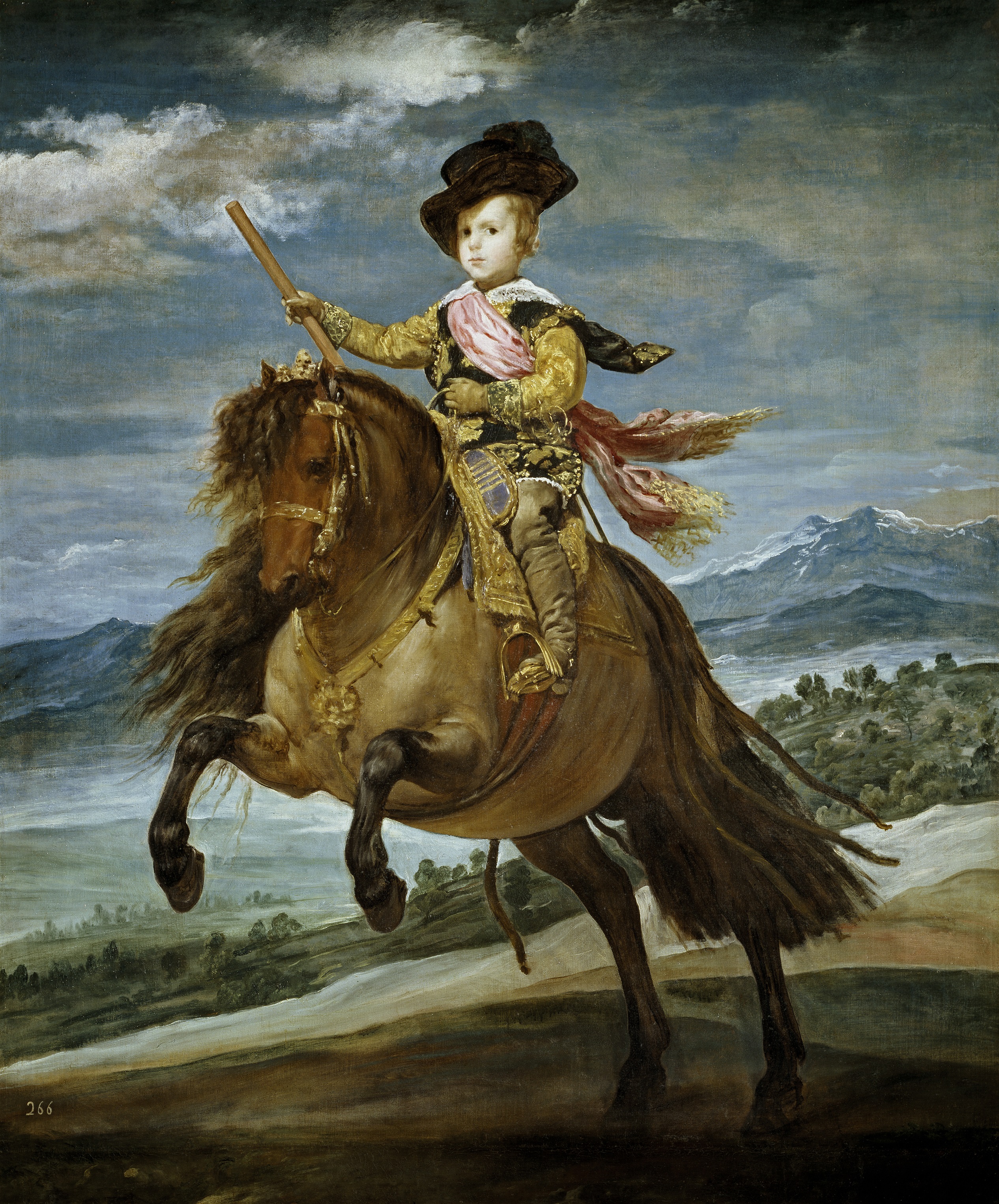 Diego Velázquez, Equestrian Portrait of Prince Balthasar Charles